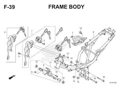 Katalog Suku Cadang Honda Supra X 125 FI K41