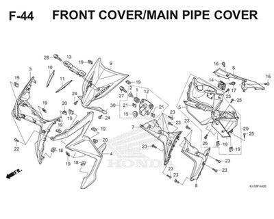 Katalog Suku Cadang Honda Supra X 125 FI K41