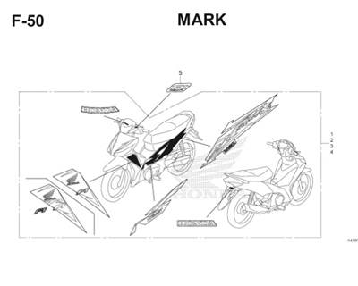 Katalog Suku Cadang Honda Supra X 125 FI K41