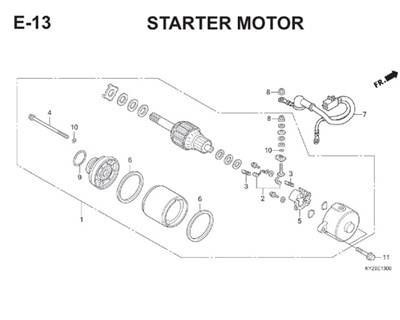 Katalog Suku Cadang Honda Supra X 125 Helm-In KYZ