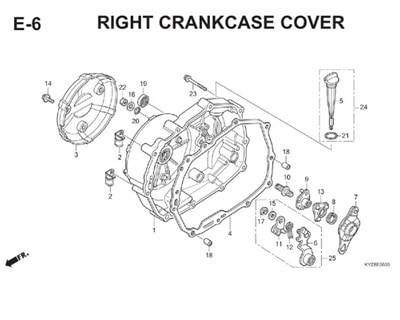 Katalog Suku Cadang Honda Supra X 125 Helm-In KYZ