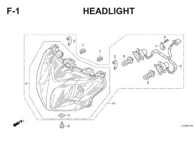Katalog Suku Cadang Honda Supra X 125 Helm-In KYZ
