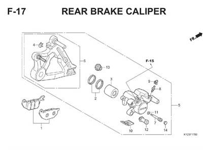 Katalog Suku Cadang Honda Supra X 125 Helm-In KYZ