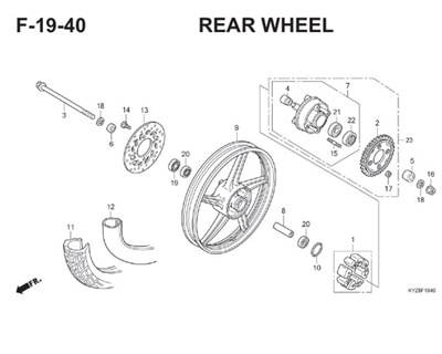 Katalog Suku Cadang Honda Supra X 125 Helm-In KYZ