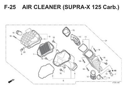 Katalog Suku Cadang Honda Supra X 125 Helm-In KYZ