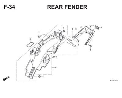 Katalog Suku Cadang Honda Supra X 125 Helm-In KYZ