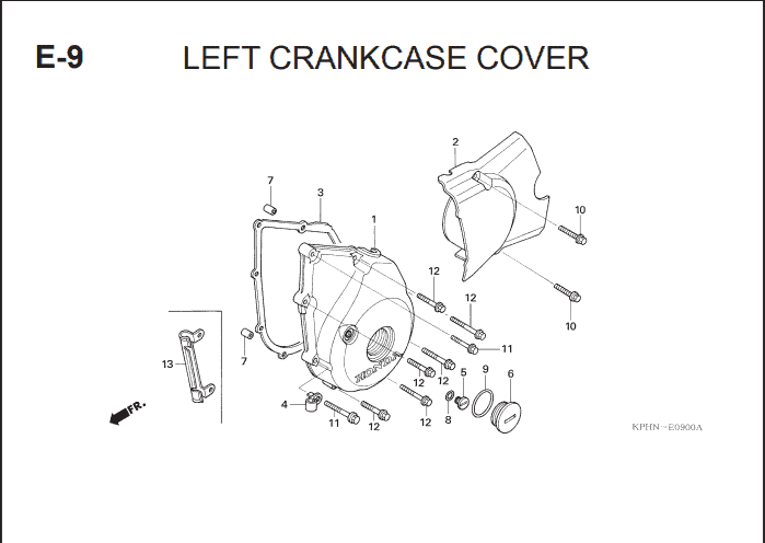 Katalog Suku Cadang Honda Supra X 125 KVL