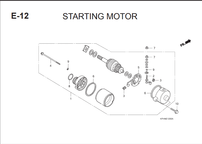 Katalog Suku Cadang Honda Supra X 125 KVL