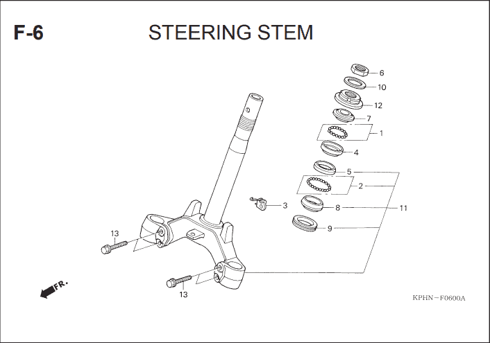 Katalog Suku Cadang Honda Supra X 125 KVL