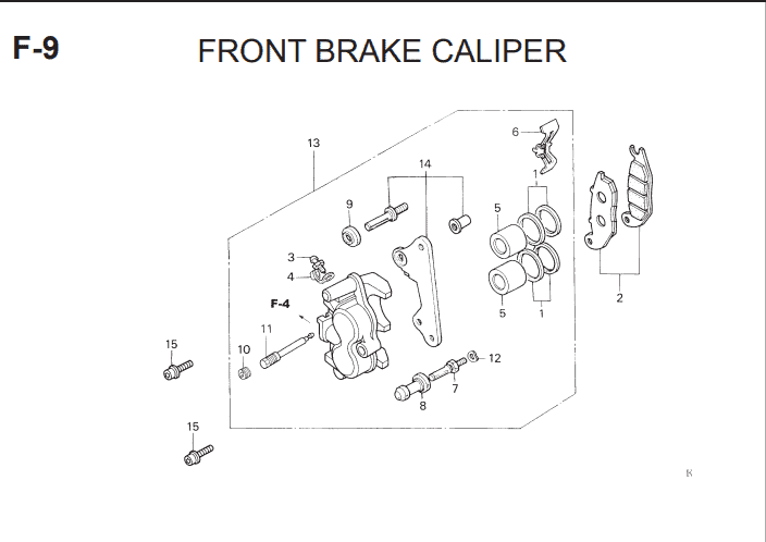 Katalog Suku Cadang Honda Supra X 125 KVL