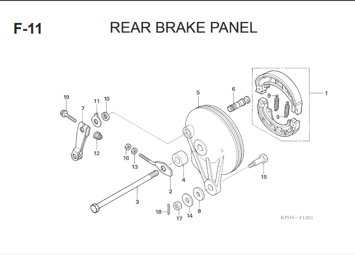 Katalog Suku Cadang Honda Supra X 125 KVL