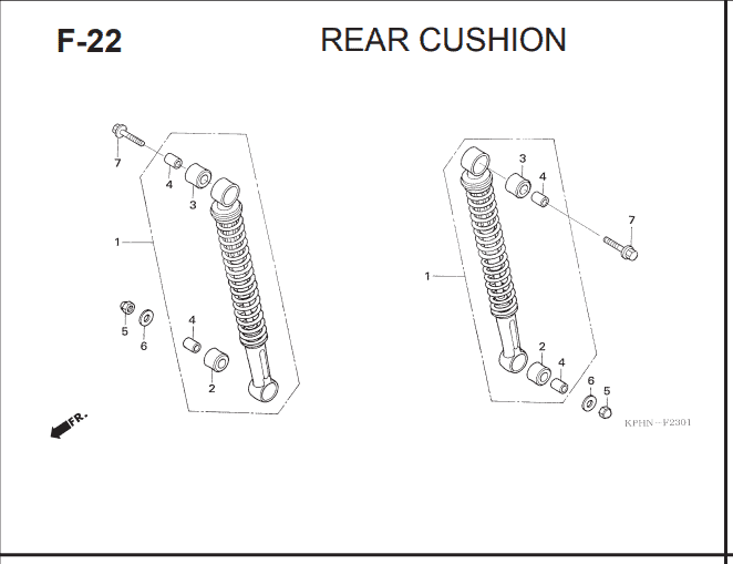 Katalog Suku Cadang Honda Supra X 125 KVL