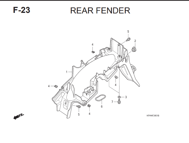 Katalog Suku Cadang Honda Supra X 125 KVL