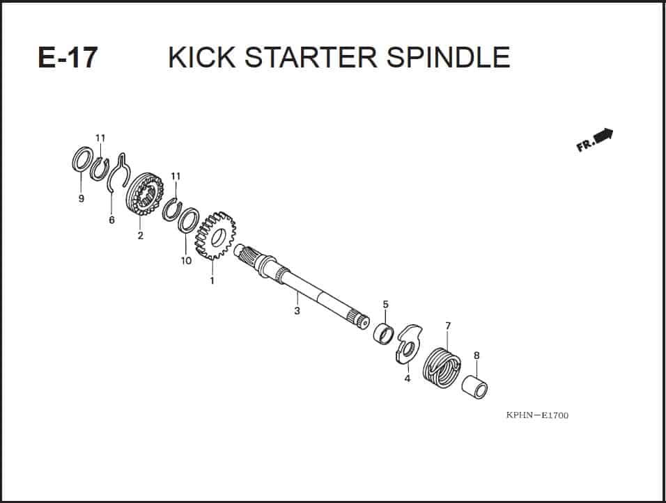 Katalog Suku Cadang Honda Supra X 125 PGM-FI