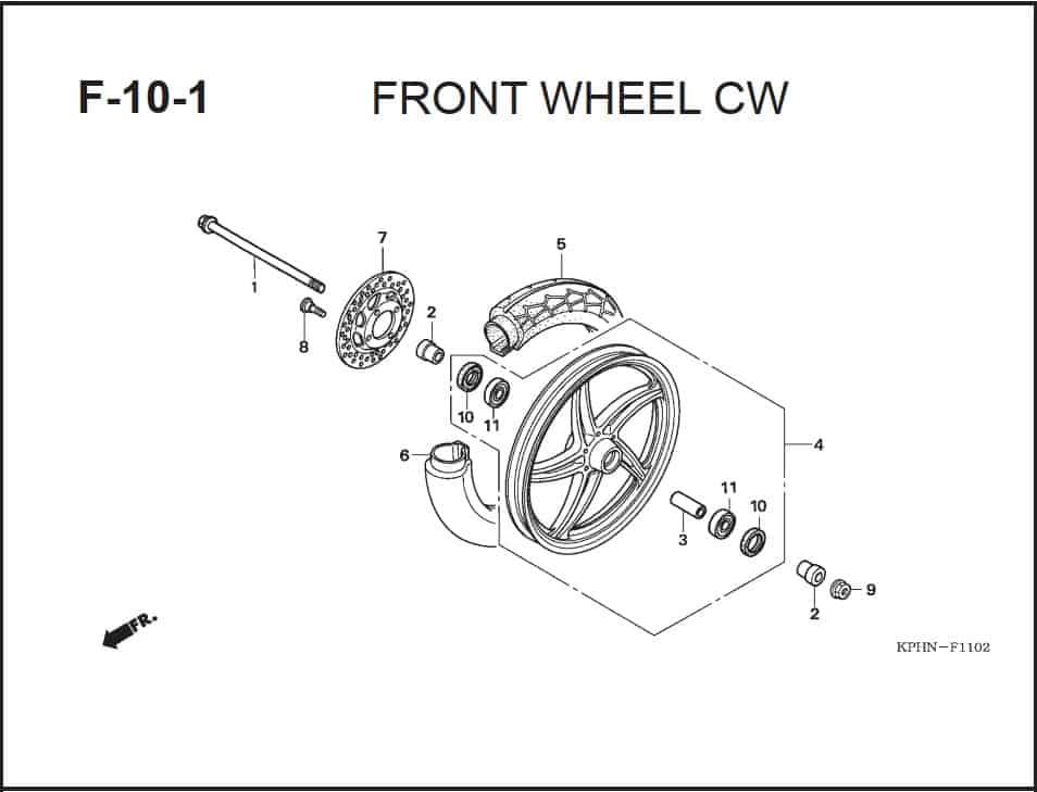 Katalog Suku Cadang Honda Supra X 125 PGM-FI