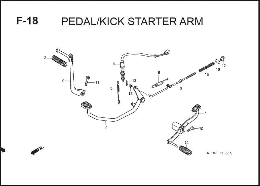 Katalog Suku Cadang Honda Supra X 125 PGM-FI