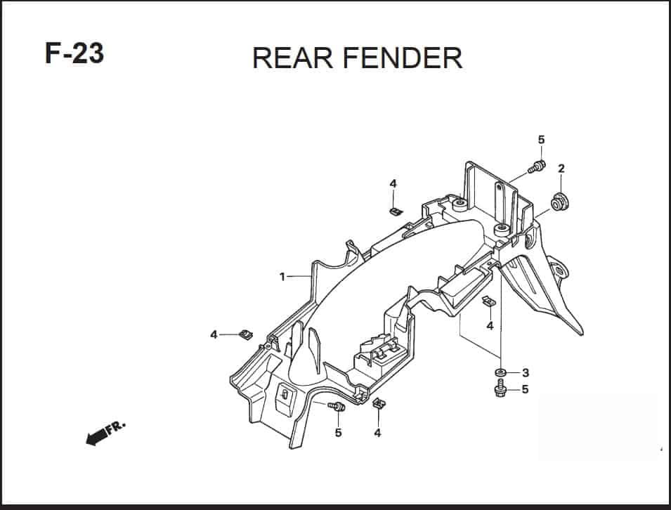 Katalog Suku Cadang Honda Supra X 125 PGM-FI