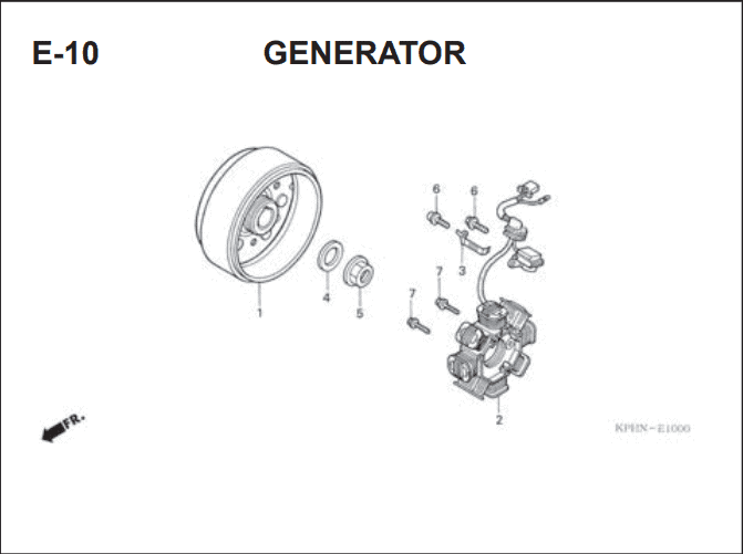 Katalog Suku Cadang Honda Supra X 125 Series