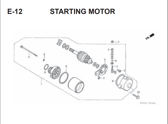 Katalog Suku Cadang Honda Supra X 125 Series