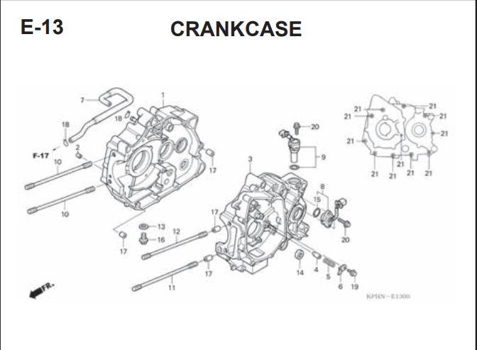 Katalog Suku Cadang Honda Supra X 125 Series