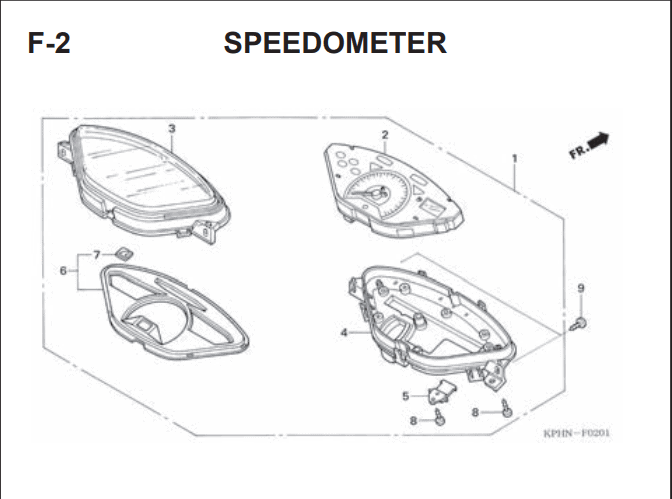 Katalog Suku Cadang Honda Supra X 125 Series