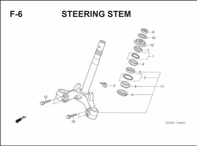 Katalog Suku Cadang Honda Supra X 125 Series