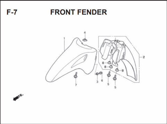 Katalog Suku Cadang Honda Supra X 125 Series