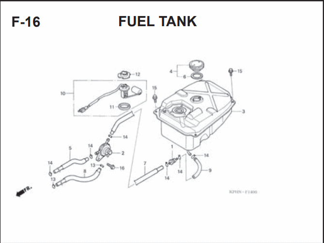 Katalog Suku Cadang Honda Supra X 125 Series