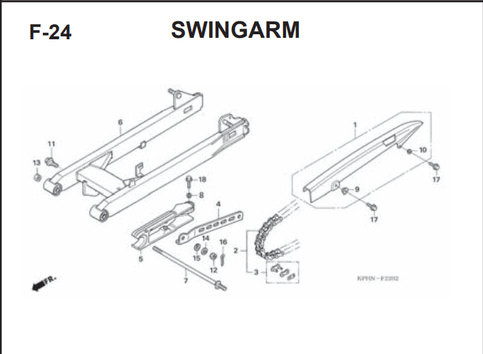 Katalog Suku Cadang Honda Supra X 125 Series