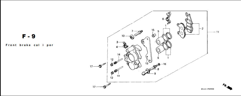 Katalog Suku Cadang Honda Tiger 2000