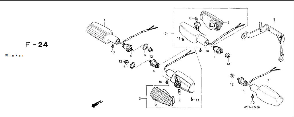 Katalog Suku Cadang Honda Tiger 2000