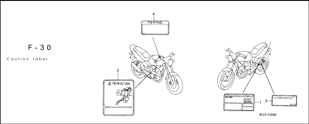Katalog Suku Cadang Honda Tiger 2000
