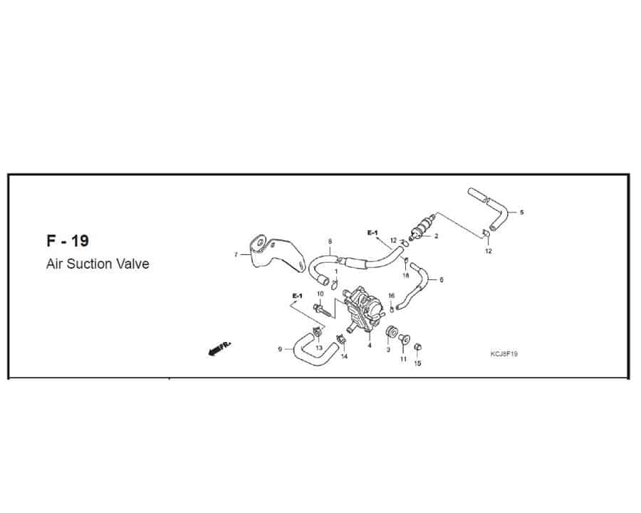 Katalog Suku Cadang Honda Tiger Revo KCJ