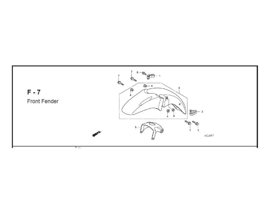 Katalog Suku Cadang Honda Tiger Revo KCJ