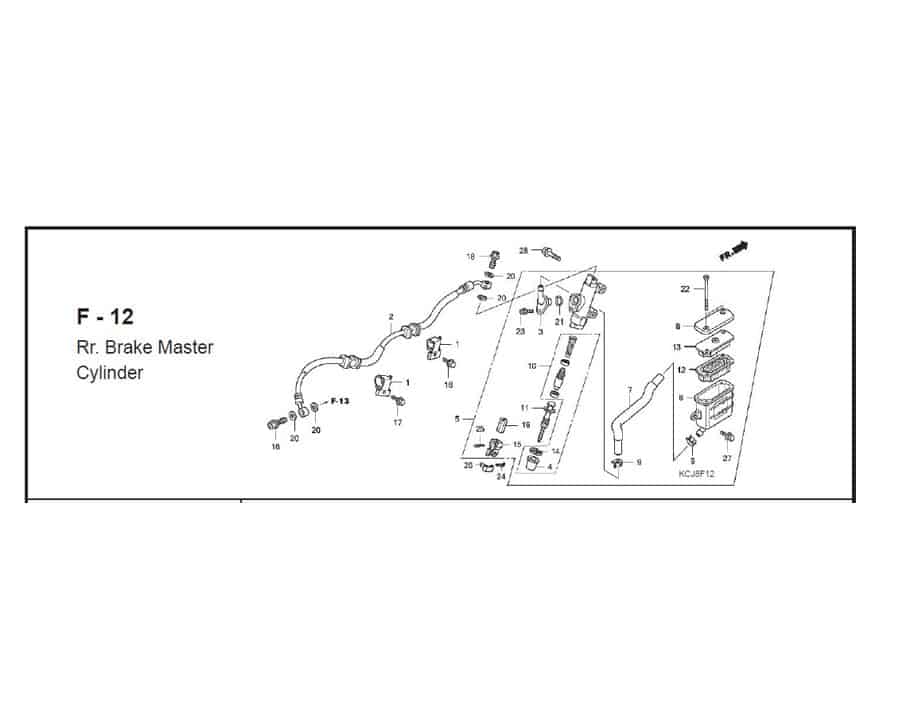 Katalog Suku Cadang Honda Tiger Revo KCJ