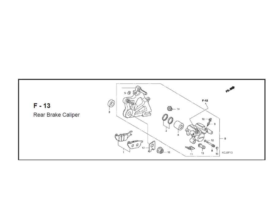 Katalog Suku Cadang Honda Tiger Revo KCJ