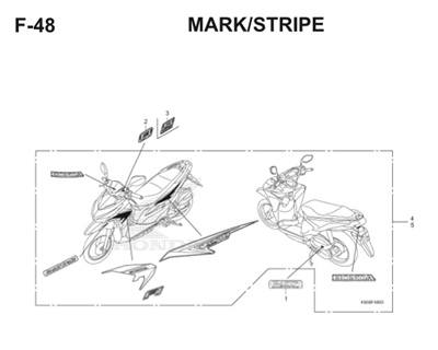 Katalog Suku Cadang Honda Vario 125 eSP K60
