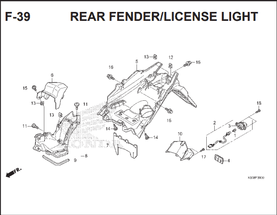 Katalog Suku Cadang Honda Vario 125 eSP K60