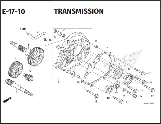 Katalog Suku Cadang Honda Vario 125 K2V