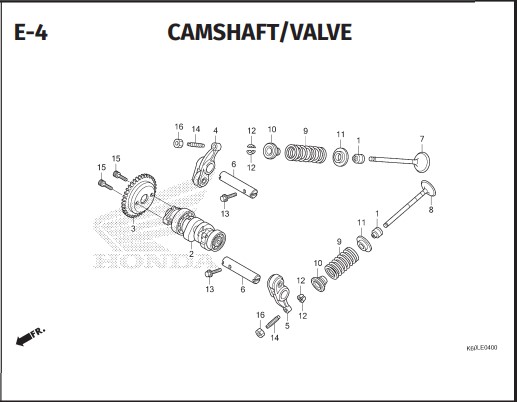 Katalog Suku Cadang Honda Vario 125 K2V
