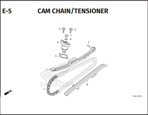 Katalog Suku Cadang Honda Vario 125 K2V