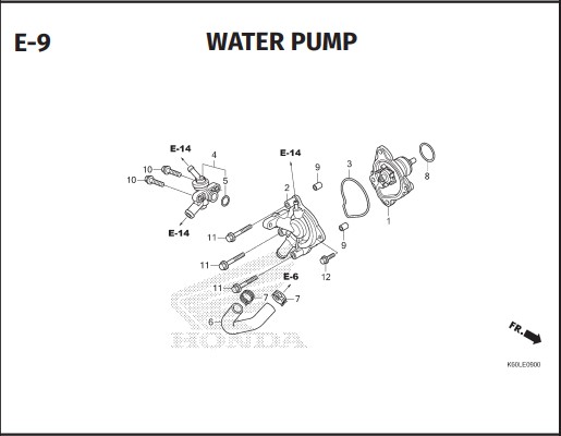 Katalog Suku Cadang Honda Vario 125 K2V