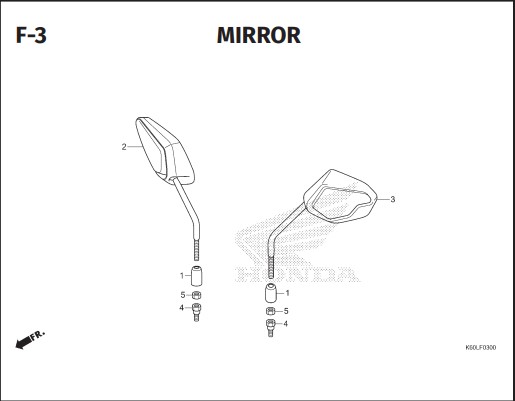 Katalog Suku Cadang Honda Vario 125 K2V