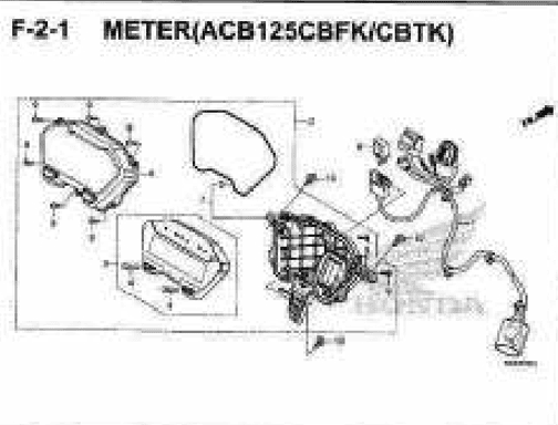 Katalog Suku Cadang Honda Vario 125 K2V