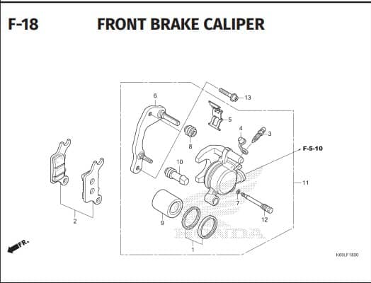 Katalog Suku Cadang Honda Vario 125 K2V