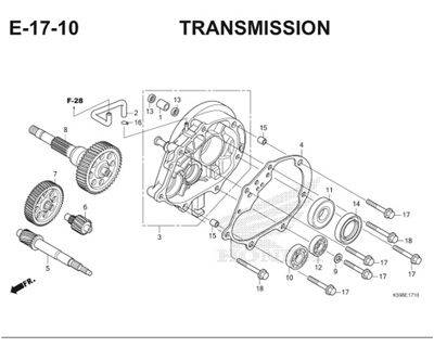 Katalog Suku Cadang Honda Vario 150 eSP K59