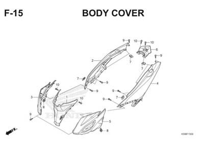 Katalog Suku Cadang Honda Vario 150 eSP K59