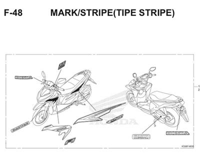 Katalog Suku Cadang Honda Vario 150 eSP K59
