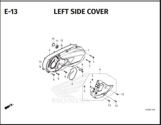 Katalog Suku Cadang Honda Vario 160