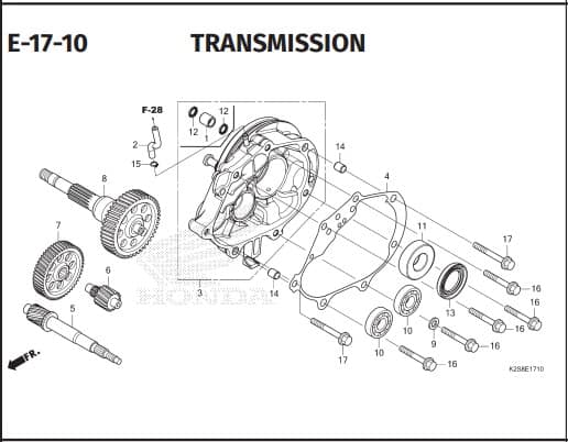Katalog Suku Cadang Honda Vario 160